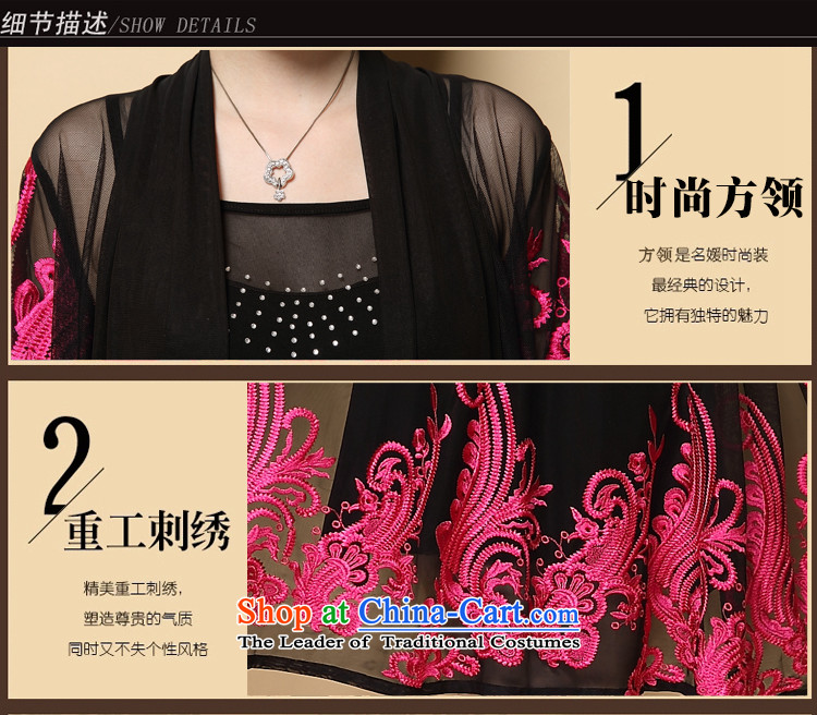 The contributions to the 2015 Summer thin ground cardigan lace large middle-aged women's two kits dresses Red 2XL Photo, prices, brand platters! The elections are supplied in the national character of distribution, so action, buy now enjoy more preferential! As soon as possible.