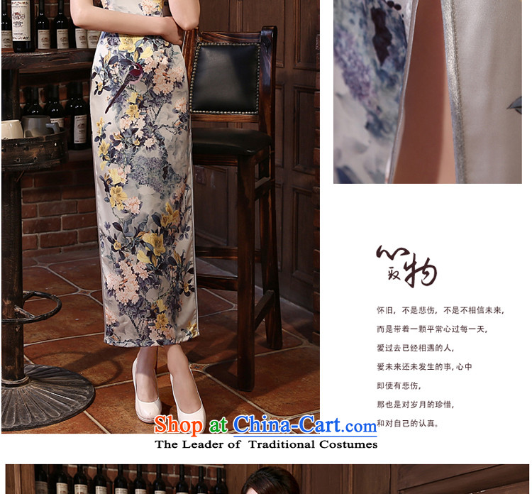 The pro-am daily cheongsam dress 2015 new dresses autumn summer Ms. retro long improved long S pictures stylish, prices, brand platters! The elections are supplied in the national character of distribution, so action, buy now enjoy more preferential! As soon as possible.