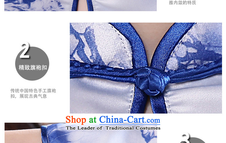 The pro-am porcelain cheongsam dress in new long summer and fall of 2015 with improved stylish Ms. everyday dress photo color M brand, prices, picture platters! The elections are supplied in the national character of distribution, so action, buy now enjoy more preferential! As soon as possible.