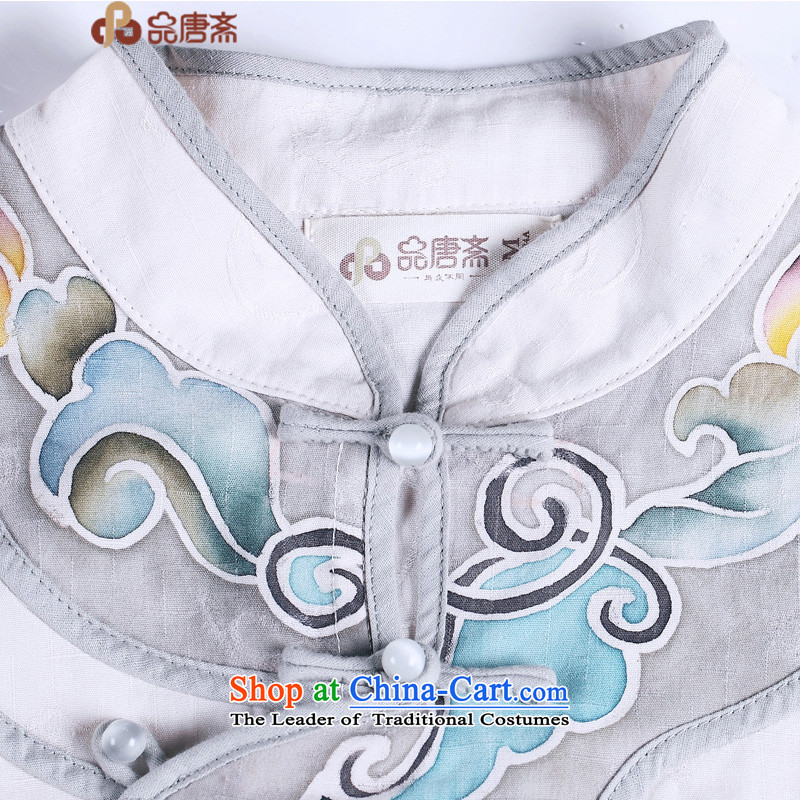 No. of Ramadan 2015 Autumn Load Tang new ethnic retro cotton linen Tang dynasty blouses White M Tang Ramadan , , , No. shopping on the Internet