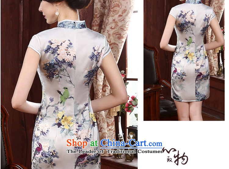 The pro-am new cheongsam dress short of 2015 Summer improved Stylish retro-day qipao Chinese Dress Short of Female 2XL Photo, prices, brand platters! The elections are supplied in the national character of distribution, so action, buy now enjoy more preferential! As soon as possible.
