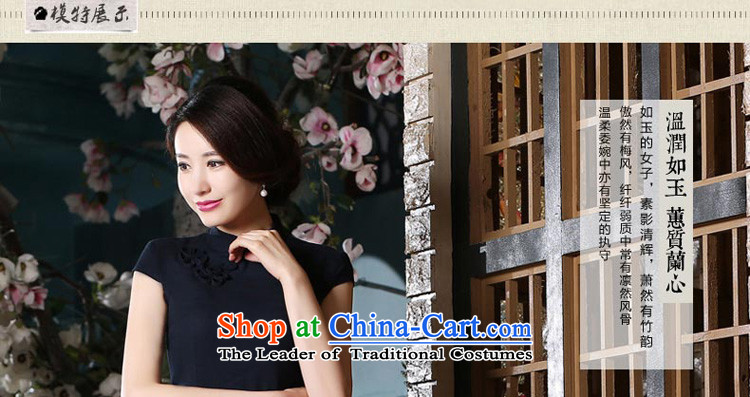 At 2015 new pro-Tang dynasty women of ethnic shirts summer short-sleeved cotton linen dresses antique dresses Han-improved T-shirt , prices, picture S brand platters! The elections are supplied in the national character of distribution, so action, buy now enjoy more preferential! As soon as possible.