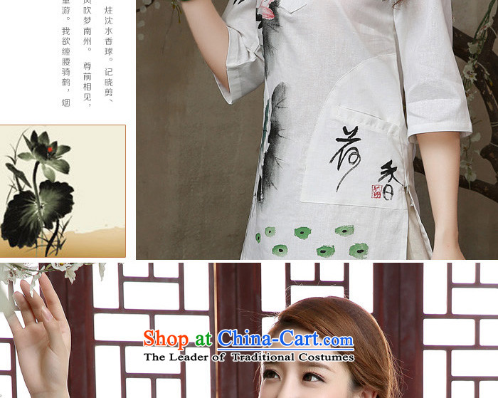 【 pro-am- 2015 new summer daily retro shirt improved national short of modern linen clothes shirt 2XL Photo cheongsam, prices, brand platters! The elections are supplied in the national character of distribution, so action, buy now enjoy more preferential! As soon as possible.