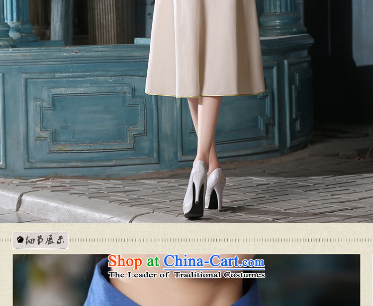 At 2015 new parent in summer and autumn day retro improvement by replacing long cotton linen dresses qipao female clothes shirt 2XL Photo, prices, brand platters! The elections are supplied in the national character of distribution, so action, buy now enjoy more preferential! As soon as possible.