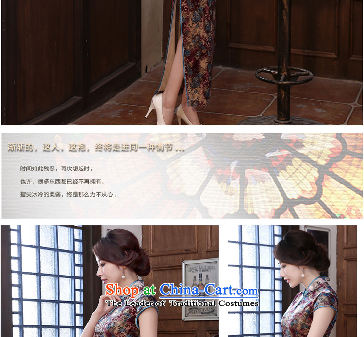 The wedding-dress wedding upscale Kim scouring pads cheongsam dress long mother load new summer and fall of 2015 long XL Photo, prices, brand platters! The elections are supplied in the national character of distribution, so action, buy now enjoy more preferential! As soon as possible.