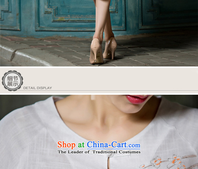 The pro-am pro-am daily new 2015 ethnic Han-short-sleeved T-shirt qipao improved cotton linen, Ms. Tang dynasty +P0011 shirt summer skirts M picture, prices, brand platters! The elections are supplied in the national character of distribution, so action, buy now enjoy more preferential! As soon as possible.