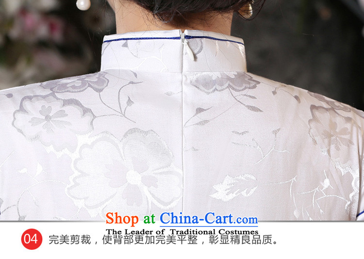 The pro-am porcelain cotton qipao new 2015 summer daily improvement in the medium to long term, Sepia cheongsam dress short of women S picture, prices, brand platters! The elections are supplied in the national character of distribution, so action, buy now enjoy more preferential! As soon as possible.