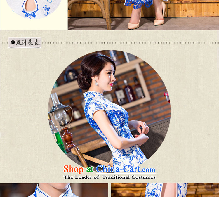 At 2015 new parent cheongsam dress improved stylish summer day-to-day long retro Ms. short-sleeved cheongsam dress long 2XL Photo, prices, brand platters! The elections are supplied in the national character of distribution, so action, buy now enjoy more preferential! As soon as possible.