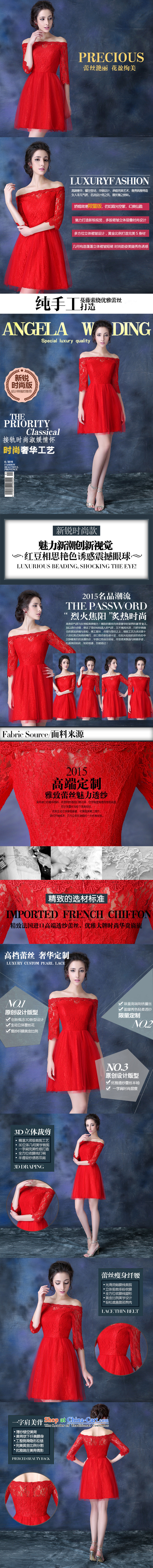 2015 new marriage word qipao shoulder red bows services Fall/Winter Collections bridal lace booking wedding-dress improved qipao 8708 Red tailored picture, prices, brand platters! The elections are supplied in the national character of distribution, so action, buy now enjoy more preferential! As soon as possible.