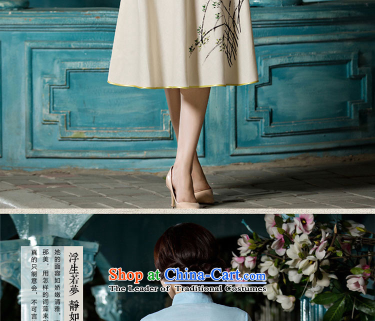 The pro-am cotton linen clothes 2015 new qipao improved couture summer and fall of Tang Dynasty Chinese daily with the skirt A0076-A+P0011 skirt L picture, prices, brand platters! The elections are supplied in the national character of distribution, so action, buy now enjoy more preferential! As soon as possible.