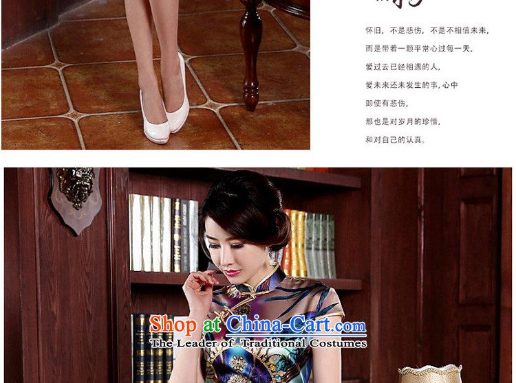 At 2015 new pro-spring and summer herbs extract daily short of Sau San upscale retro Silk Cheongsam short of modern improved S picture, prices, brand platters! The elections are supplied in the national character of distribution, so action, buy now enjoy more preferential! As soon as possible.