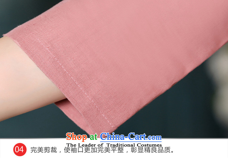 The pro-am new cotton linen dresses short of the summer and autumn of 2015, Ms. replacing retro style daily improved Dress Shirt + beige skirt XL pictures in, prices, brand platters! The elections are supplied in the national character of distribution, so action, buy now enjoy more preferential! As soon as possible.
