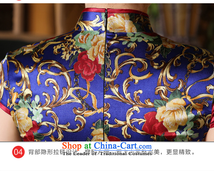 The pro-am daily new 2015 Ms. summer short of upscale contemporary improved silk herbs extract cheongsam dress short, 2XL Photo, prices, brand platters! The elections are supplied in the national character of distribution, so action, buy now enjoy more preferential! As soon as possible.