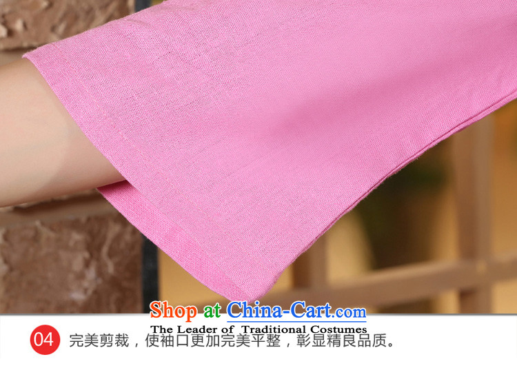 The pro-am new cotton linen clothes 2015 autumn and winter cheongsam with improved stylish Chinese Tang dynasty everyday Dress Shirt +P0011 skirt L picture, prices, brand platters! The elections are supplied in the national character of distribution, so action, buy now enjoy more preferential! As soon as possible.