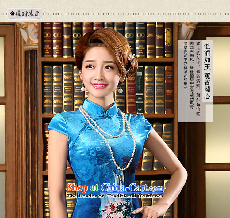 The elections as soon as possible for summer morning pro-wedding wedding celebration in 2015 new moms with retro older dresses qipao L picture, prices, brand platters! The elections are supplied in the national character of distribution, so action, buy now enjoy more preferential! As soon as possible.