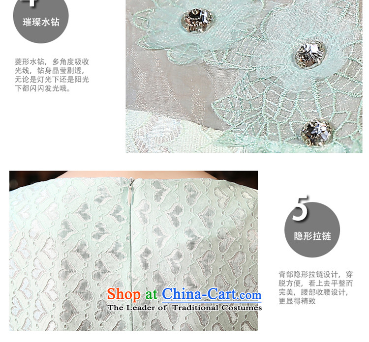 The pro-am new daily qipao 2015 skirt spring and summer load short, short-sleeved female lace cheongsam dress and the relatively short time, improved S picture, prices, brand platters! The elections are supplied in the national character of distribution, so action, buy now enjoy more preferential! As soon as possible.