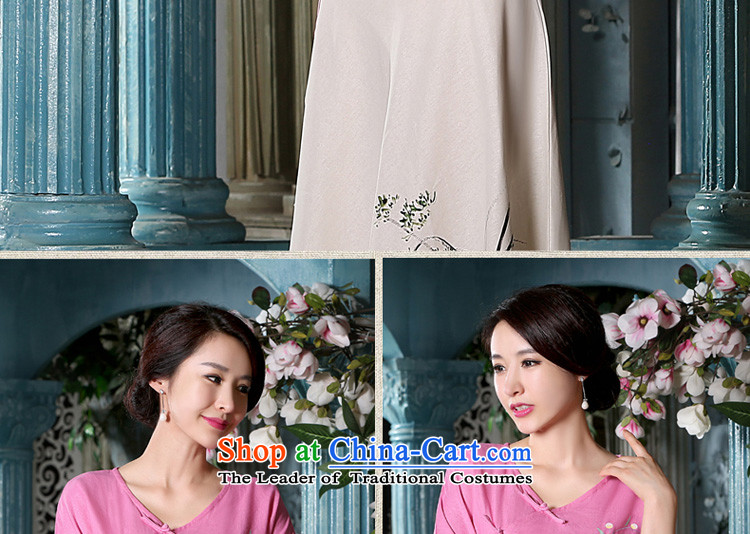 The pro-am cotton linen dresses 2015 new summer daily short piece of nostalgia for the improvement of Sau San suits kit shirt +P0011 cheongsam dress skirts XL Photo, prices, brand platters! The elections are supplied in the national character of distribution, so action, buy now enjoy more preferential! As soon as possible.