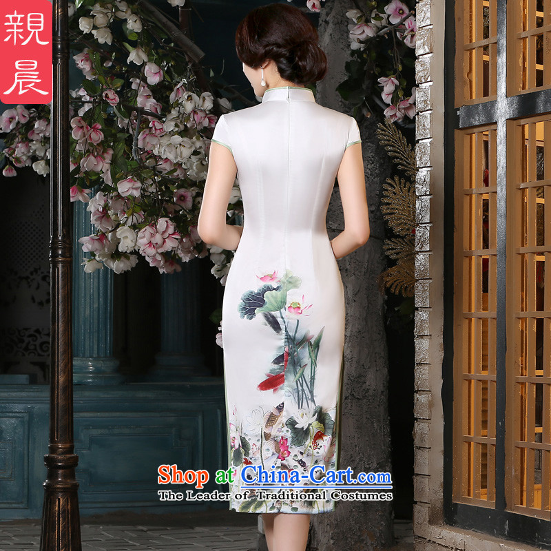 The pro-am new cheongsam dress in summer and autumn 2015 replacing improved daily in the stylish retro long Sau San) long XL, pro-am , , , shopping on the Internet