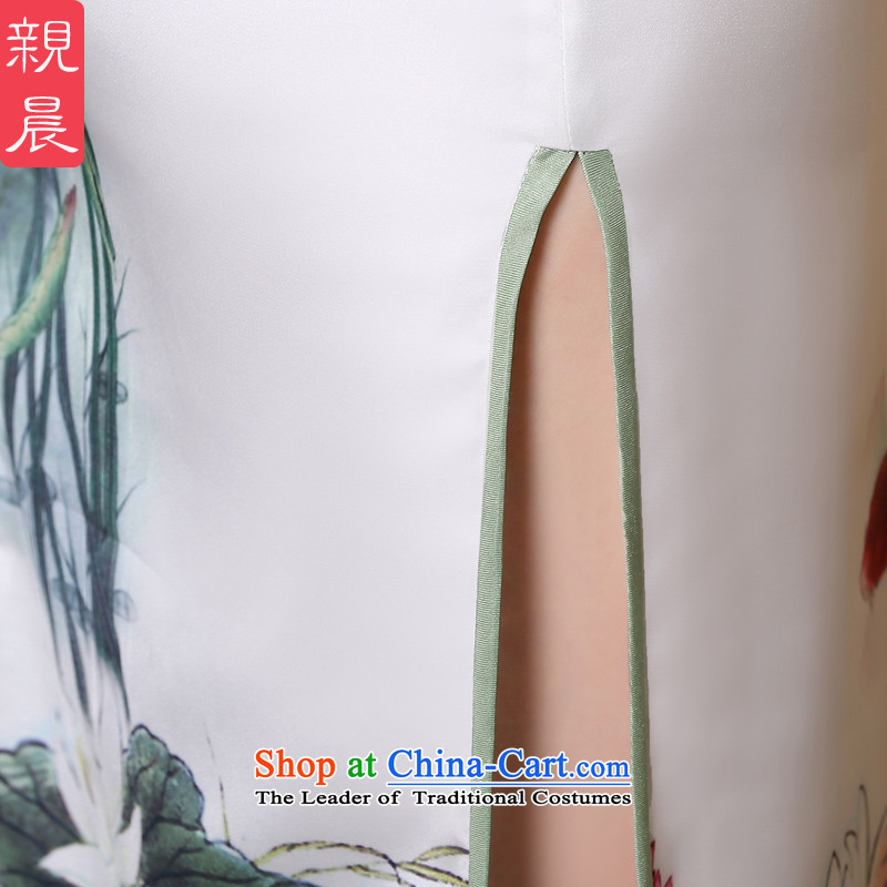 The pro-am new cheongsam dress in summer and autumn 2015 replacing improved daily in the stylish retro long Sau San) long XL, pro-am , , , shopping on the Internet