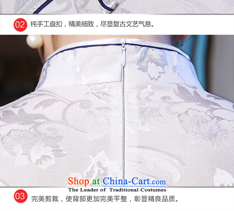 The pro-am qipao skirt short of New 2015 Summer improved Stylish retro Ms. Sau San daily cheongsam dress short) XL Photo, prices, brand platters! The elections are supplied in the national character of distribution, so action, buy now enjoy more preferential! As soon as possible.