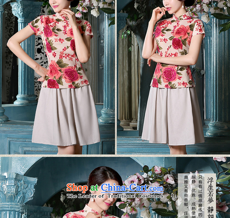 The pro-am qipao female Summer 2015 new women's Chinese shirt cotton linen flax ethnic daily fashion clothes S pictures, improved price, brand platters! The elections are supplied in the national character of distribution, so action, buy now enjoy more preferential! As soon as possible.