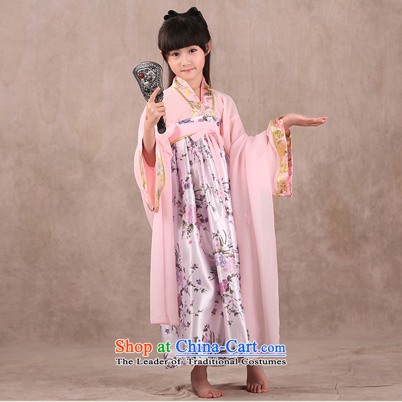 The property has properties speaking children ancient clothing girls retro stamp you can multi-select attributes by using the chest skirt dresses Han-China wind national stage performances with a 140 service pink Monogatari (wuyouwuyu) , , , shopping on t