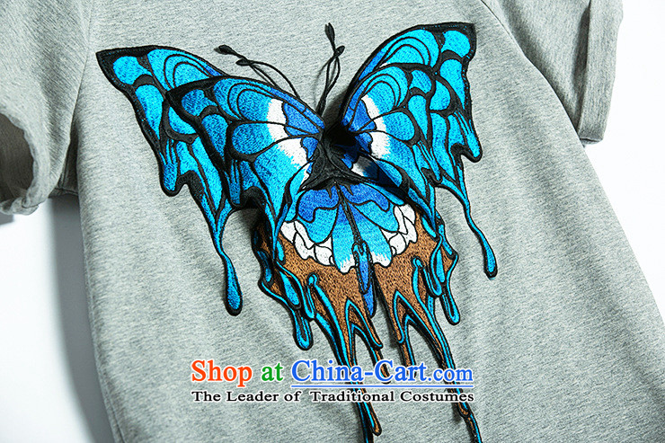 The European site goddess stylish new summer for women Western big butterfly female white L T-shirt, prices, brand image of Platters! The elections are supplied in the national character of distribution, so action, buy now enjoy more preferential! As soon as possible.