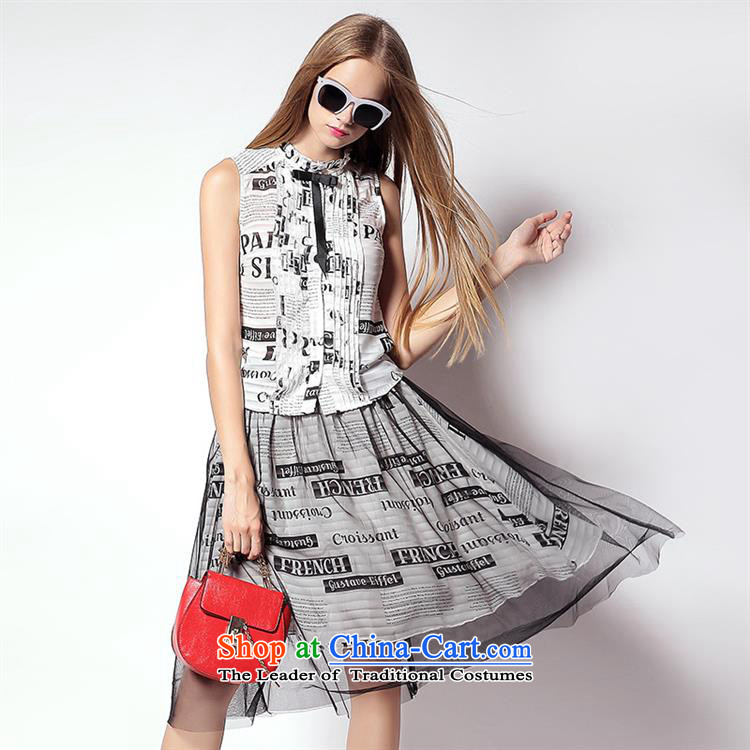 Western women's sleeveless kit summer new upper body skirt stamp shirt two kits lounge suites skirt picture color L photo, prices, brand platters! The elections are supplied in the national character of distribution, so action, buy now enjoy more preferential! As soon as possible.