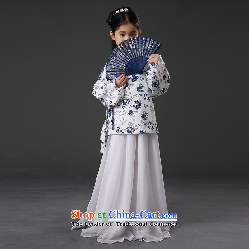 The Syrian children in early childhood princess hour service Tang dynasty princess track national civil administration show costumes Stage Drama Han-women's clothing girls skirt fairies princess 130CM, service time Syrian shopping on the Internet has been