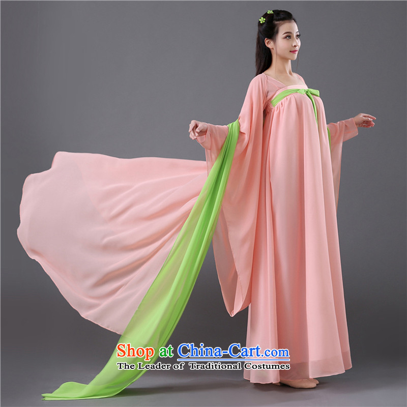 There is a Chinese classics property of the Tang dynasty, Han-dynasty drama groups show woman serving women's chest you can multi-select attributes by using the pink dress code is a property in the property 162cm-172cm, (wuyouwuyu) , , , shopping on the I