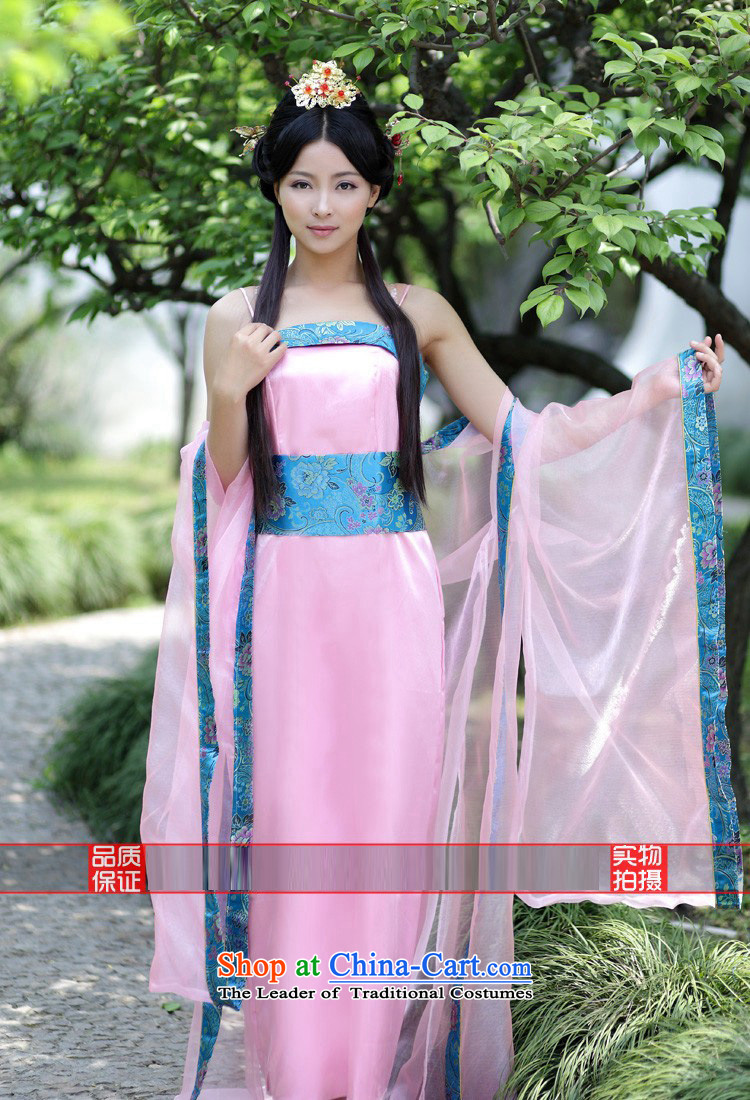 Time Syrian costume clothing fairies Han-women and sexy queen's women COS theatrical serving a seven-Gwi-loaded guzheng fairies belt and skirt Halloween pink S picture, prices, brand platters! The elections are supplied in the national character of distribution, so action, buy now enjoy more preferential! As soon as possible.