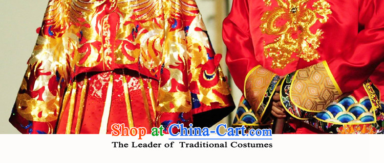 Yoyo Chen Su-wo service bathing in the bridal dresses Wedding Gown In her dress and Phoenix use Chinese wedding ceremony clothing wedding dresses marriage Custom High End China wind red S-chest 90 waist 72 pictures, prices, brand platters! The elections are supplied in the national character of distribution, so action, buy now enjoy more preferential! As soon as possible.