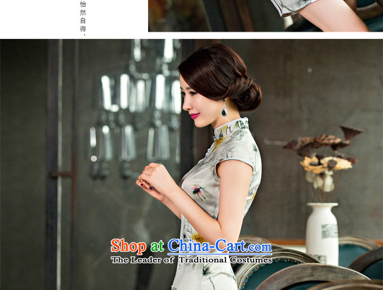 Time the new 2015 Syria qipao retro improved daily cheongsam dress video thin sexy beauty spring and summer load short M picture, prices, brand platters! The elections are supplied in the national character of distribution, so action, buy now enjoy more preferential! As soon as possible.