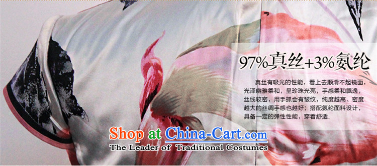 After a new wind 2015 Summer retro Sau San short-sleeved improved stylish herbs extract silk CHINESE CHEONGSAM 5435 5435 suit XXL picture, prices, brand platters! The elections are supplied in the national character of distribution, so action, buy now enjoy more preferential! As soon as possible.
