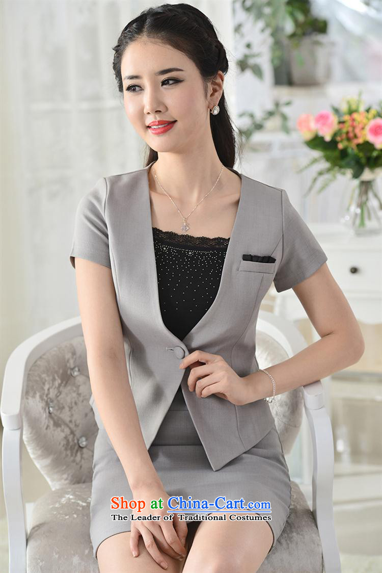 Orange Tysan *2015 spring loaded female pro suit small girl kit skirt larger OL Sau San female suits for the small gray suit M picture, prices, brand platters! The elections are supplied in the national character of distribution, so action, buy now enjoy more preferential! As soon as possible.