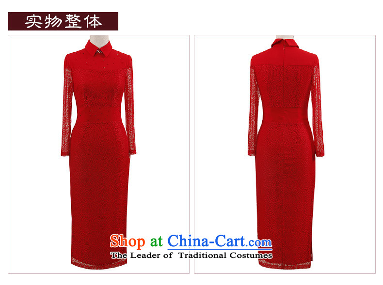 The Butterfly Lovers 2015 Summer new improved marriage cheongsam dress lace bridal dresses bows services red S picture, prices, brand platters! The elections are supplied in the national character of distribution, so action, buy now enjoy more preferential! As soon as possible.