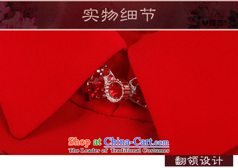 The Butterfly Lovers 2015 Summer new improved marriage cheongsam dress lace bridal dresses bows services red S picture, prices, brand platters! The elections are supplied in the national character of distribution, so action, buy now enjoy more preferential! As soon as possible.
