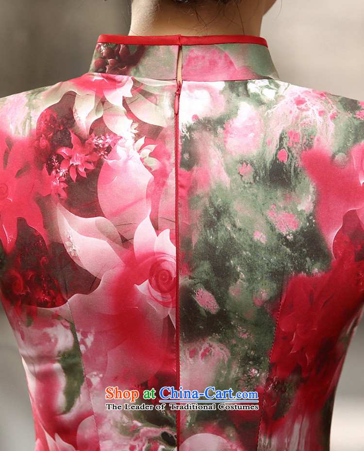 Dan smoke new president frockcoat daily retro Chinese silk dresses improved long double qipao Sau San shakes Kuroki Hitomi XL Photo, prices, brand platters! The elections are supplied in the national character of distribution, so action, buy now enjoy more preferential! As soon as possible.