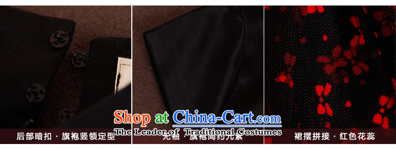 The Butterfly Lovers 2015 Summer new improved stylish stitching cheongsam dress package and Silk Dresses Sau San Black XL Photo, prices, brand platters! The elections are supplied in the national character of distribution, so action, buy now enjoy more preferential! As soon as possible.