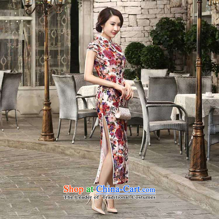 In accordance with the fuser trendy new for women elegant Superior Sau San improved short-sleeved long qipao LGD/T0004# RED L picture, prices, brand platters! The elections are supplied in the national character of distribution, so action, buy now enjoy more preferential! As soon as possible.