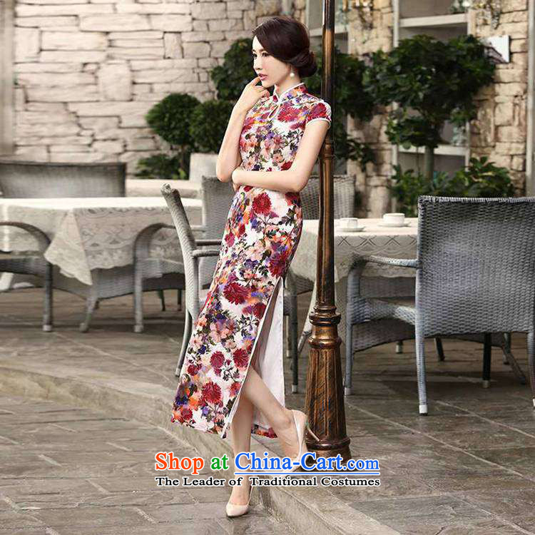 In accordance with the fuser trendy new for women elegant Superior Sau San improved short-sleeved long qipao LGD/T0004# RED L picture, prices, brand platters! The elections are supplied in the national character of distribution, so action, buy now enjoy more preferential! As soon as possible.