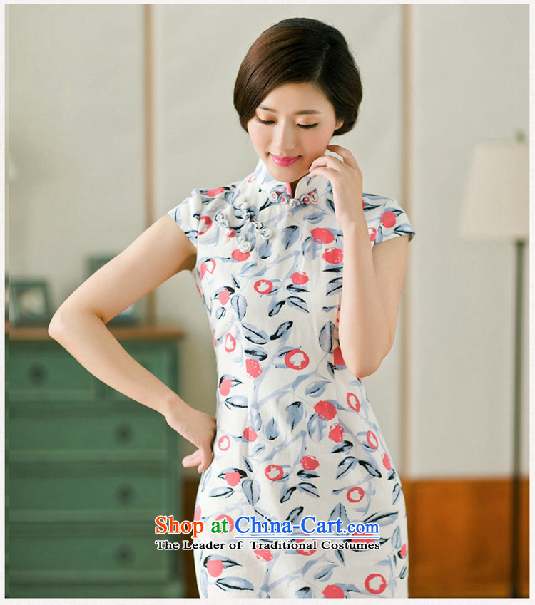 Mr Yuen Sui Arabic New Pixel-to-day summer improved qipao retro ethnic women saika cheongsam dress cheongsam dress female YS white green L picture, prices, brand platters! The elections are supplied in the national character of distribution, so action, buy now enjoy more preferential! As soon as possible.