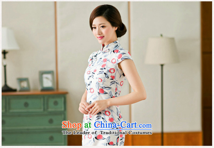 Mr Yuen Sui Arabic New Pixel-to-day summer improved qipao retro ethnic women saika cheongsam dress cheongsam dress female YS white green L picture, prices, brand platters! The elections are supplied in the national character of distribution, so action, buy now enjoy more preferential! As soon as possible.