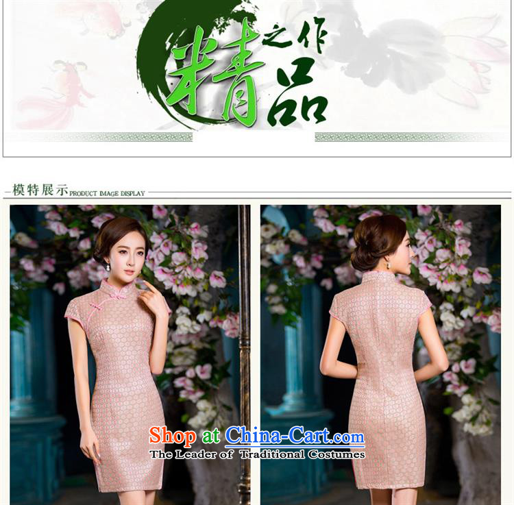 The cheongsam dress 2015 Spring/Summer new graphics thin daily qipao Sau San short, lace cheongsam picture color M brand, prices, picture platters! The elections are supplied in the national character of distribution, so action, buy now enjoy more preferential! As soon as possible.