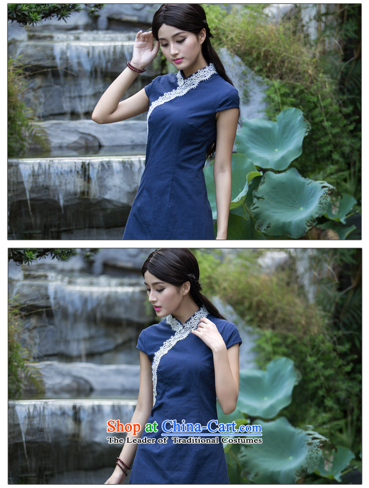 Chinese New Year 2015 classic ethnic summer load girls improved retro Sau San shortage of day-to-graphics thin cheongsam dress photo color M brand, prices, picture platters! The elections are supplied in the national character of distribution, so action, buy now enjoy more preferential! As soon as possible.