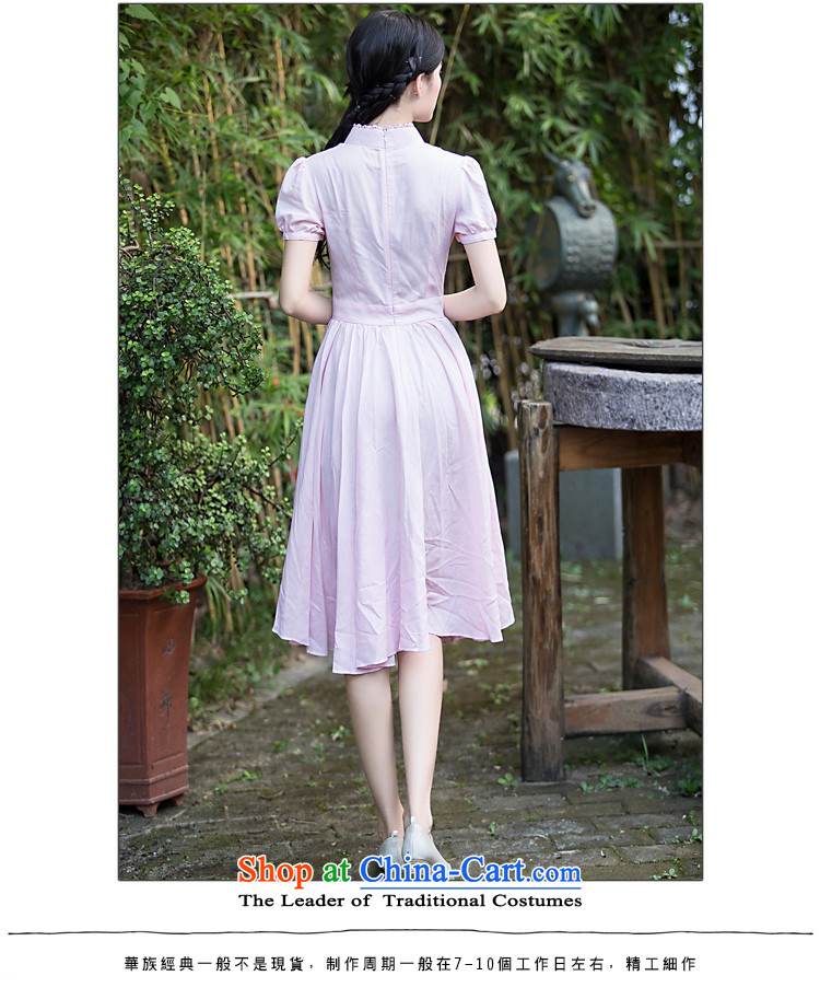 China Ethnic classical fashion improved summer qipao dresses daily retro Sau San video thin elegance cheongsam dress toner DOI S picture, prices, brand platters! The elections are supplied in the national character of distribution, so action, buy now enjoy more preferential! As soon as possible.