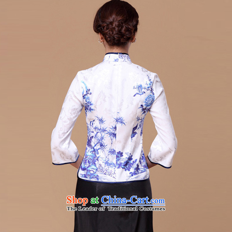 In line cloud qipao qipao shirt improved RXB14201-1 Sau San S-line long-sleeved youthinking cloud () , , , shopping on the Internet