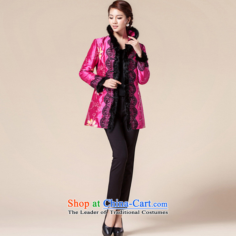 In line cloud qipao gown Tang dynasty China Wind Jacket coat RXB142703 Red M-line (youthinking cloud) , , , shopping on the Internet