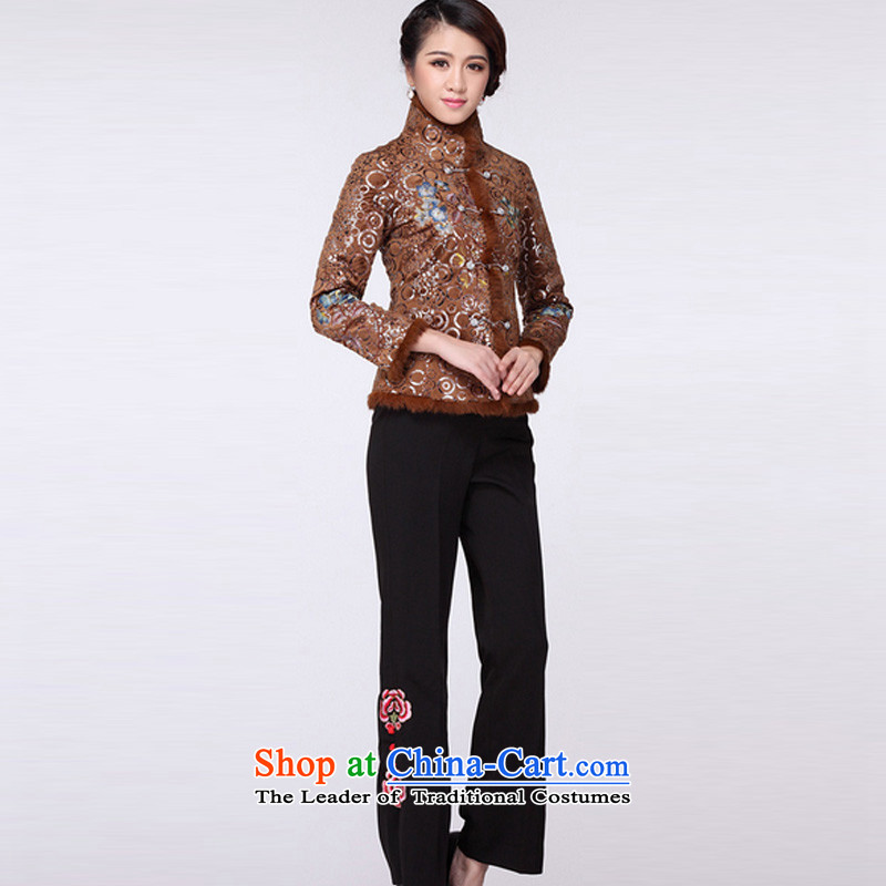 In line the elderly in the cheongsam cloud Tang dynasty ãþòâ RX9090 Brown M-line (youthinking cloud) , , , shopping on the Internet