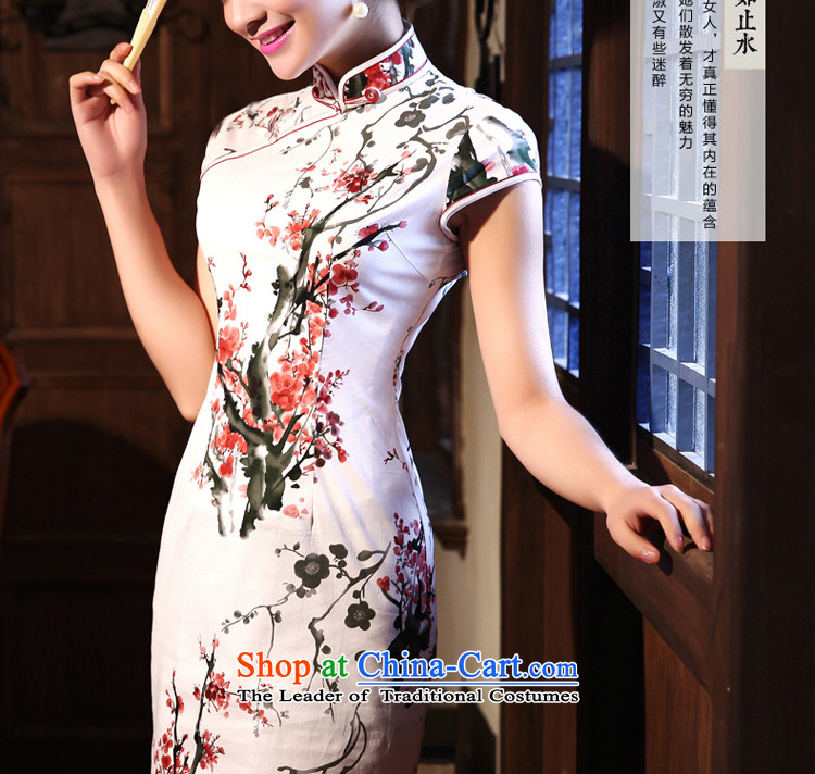 【 pro-am- 2015 new summer daily short, Retro Sau San improved short-sleeved female qipao Fashionable dresses picture color pictures, prices, XL brand platters! The elections are supplied in the national character of distribution, so action, buy now enjoy more preferential! As soon as possible.